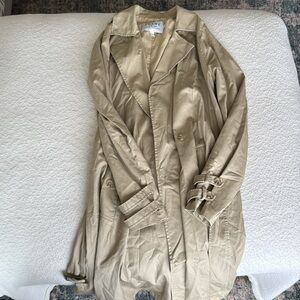 FRAME Classic Tan Trench Coat